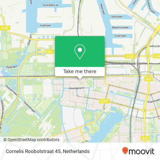 Cornelis Roobolstraat 45, 1067 AH Amsterdam Karte