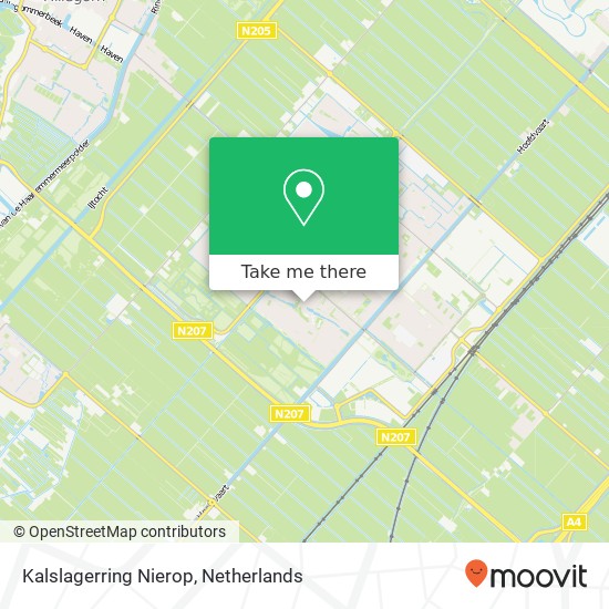 Kalslagerring Nierop, 2151 TJ Nieuw-Vennep Karte