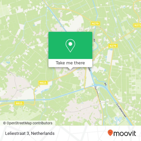 Leliestraat 3, 5741 XT Beek en Donk map