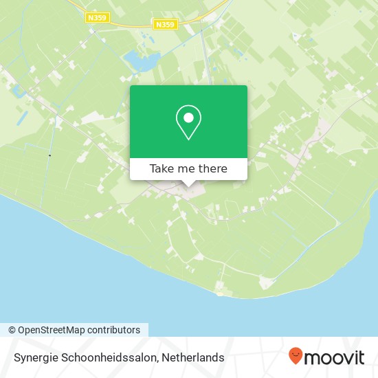 Synergie Schoonheidssalon map