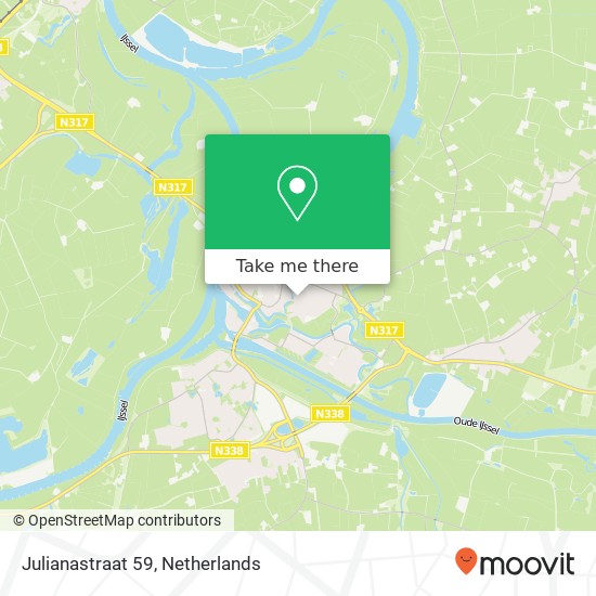 Julianastraat 59, 6981 EN Doesburg map
