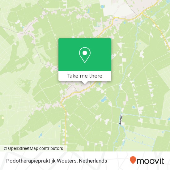 Podotherapiepraktijk Wouters, Prins van Luikstraat 26 map