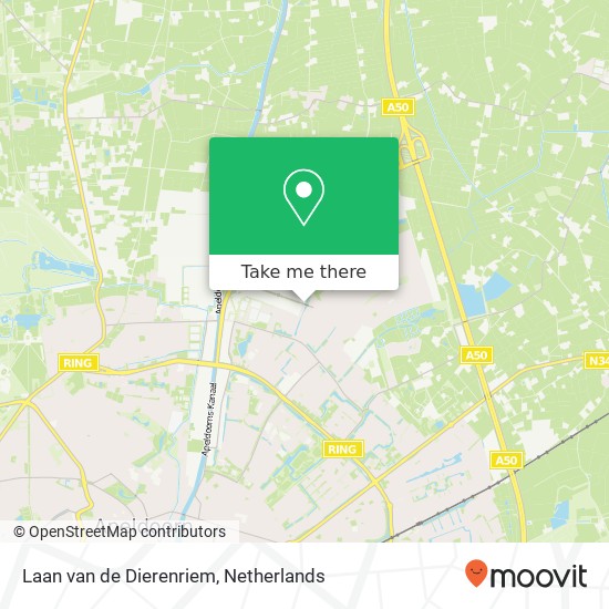 Laan van de Dierenriem, 7323 Apeldoorn map