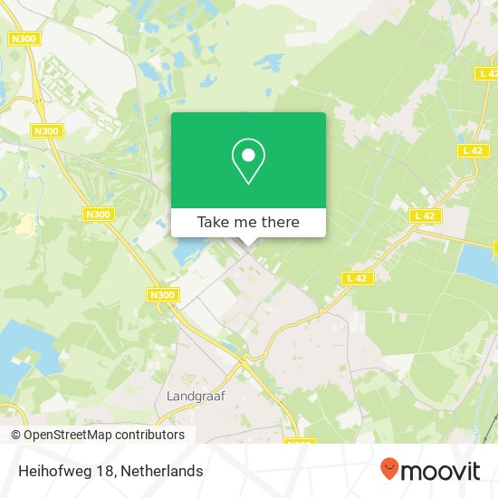 Heihofweg 18, 6374 CA Landgraaf Karte