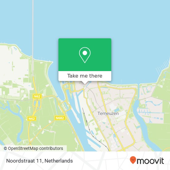 Noordstraat 11, 4531 GA Terneuzen map
