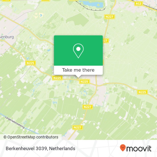 Berkenheuvel 3039, 3941 JV Doorn map