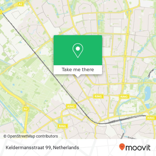 Keldermansstraat 99, 5622 PH Eindhoven map