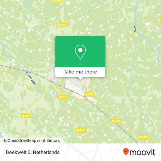 Boekweit 3, 7261 JE Ruurlo map