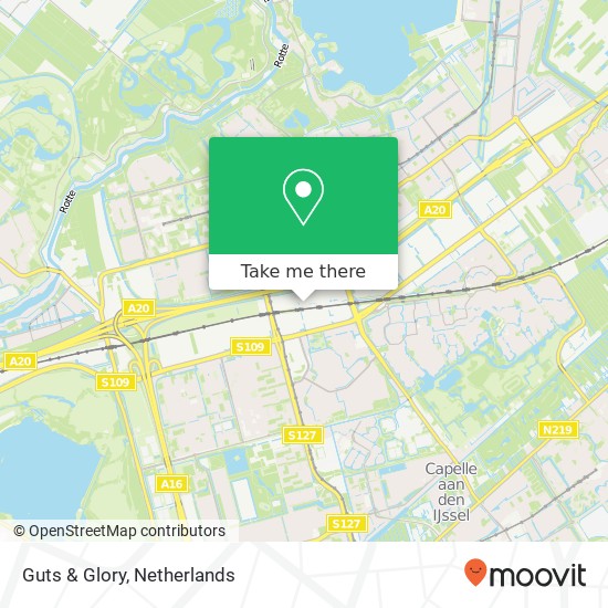 Guts & Glory, Marten Meesweg 8 map