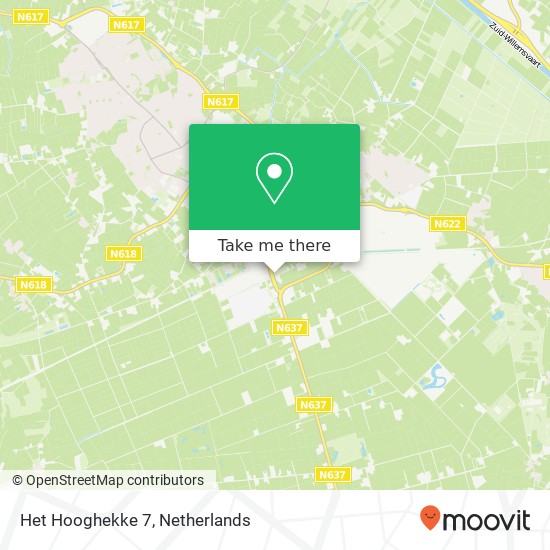 Het Hooghekke 7, 5482 VX Schijndel map