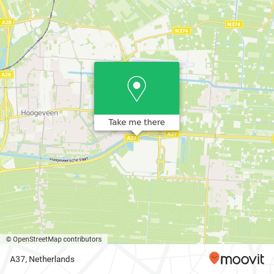 A37, 7905 Hoogeveen map