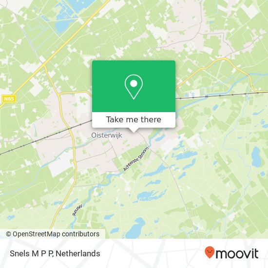 Snels M P P, Johanna van Brabantlaan 1D map