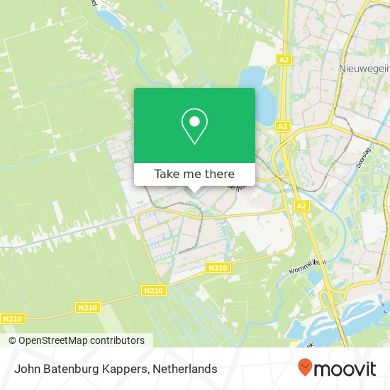 John Batenburg Kappers map