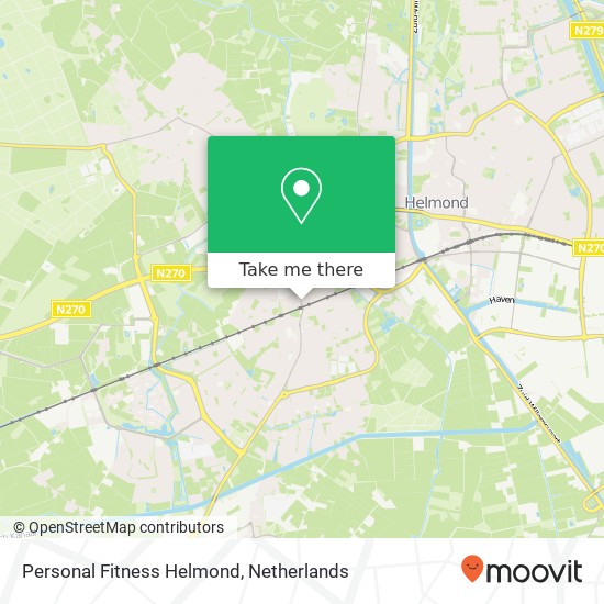 Personal Fitness Helmond, Mierloseweg 337 Karte