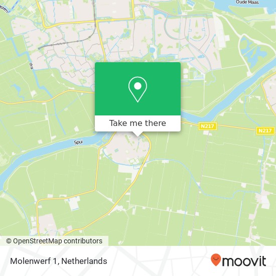 Molenwerf 1, 3264 TH Nieuw-Beijerland map