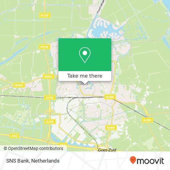 SNS Bank, Klokstraat 3 map