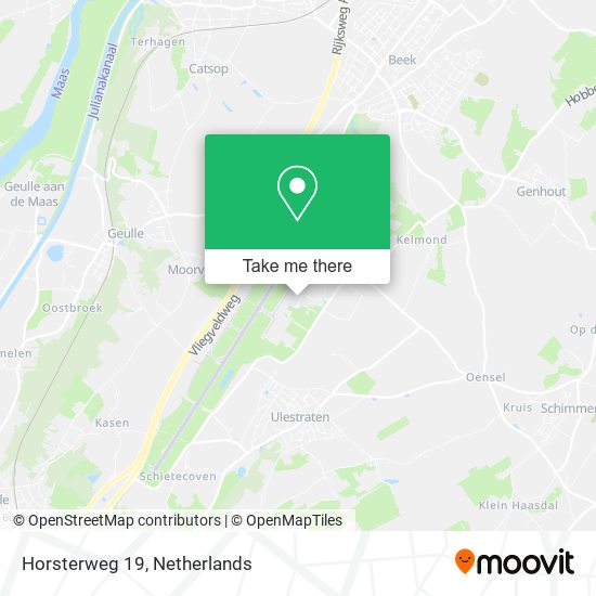 Horsterweg 19 map