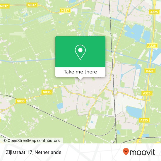 Zijlstraat 17, 6661 GG Elst map