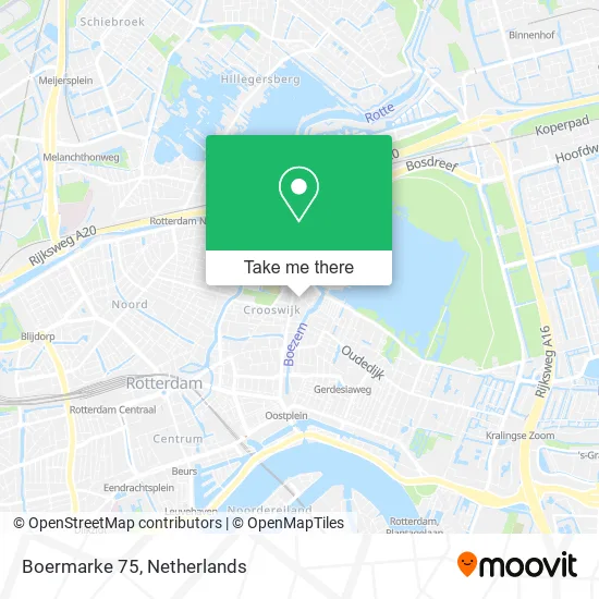 Boermarke 75 map