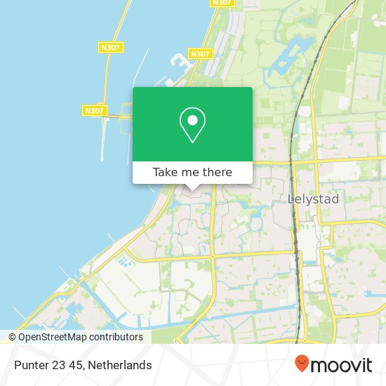 Punter 23 45, 8242 DW Lelystad map