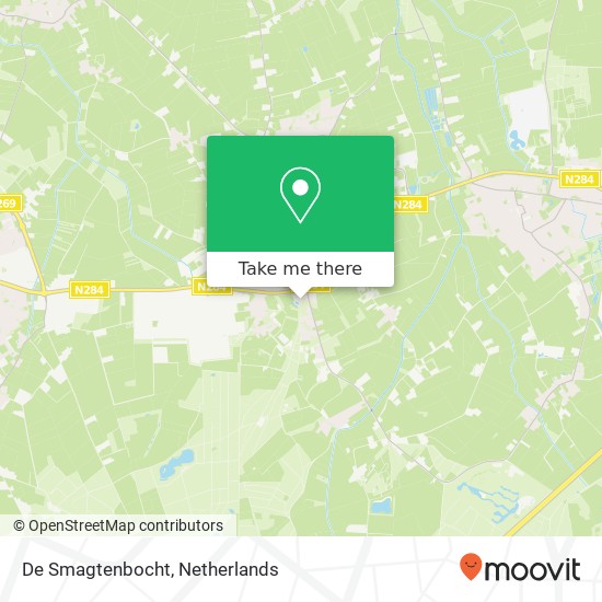 De Smagtenbocht, Bossingel 3 map