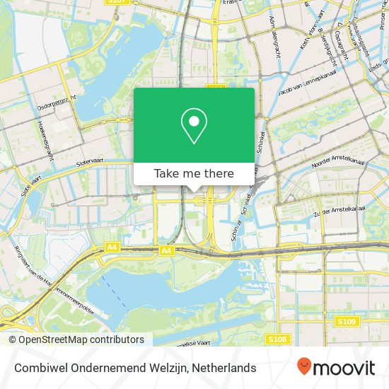 Combiwel Ondernemend Welzijn, Vlaardingenlaan 15 map