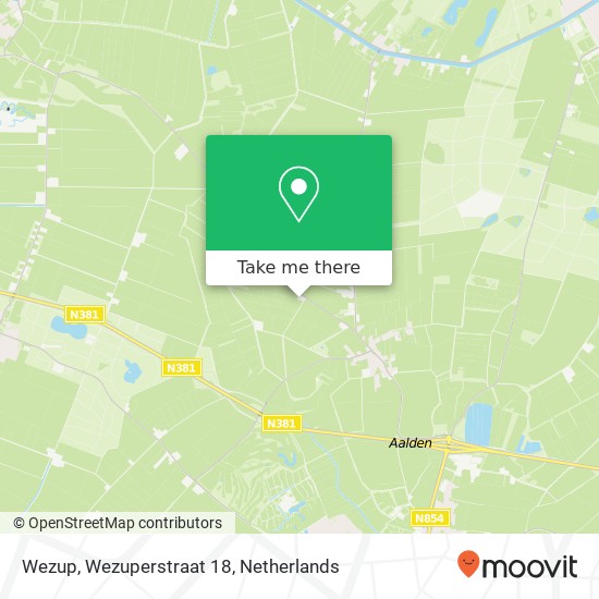 Wezup, Wezuperstraat 18 map