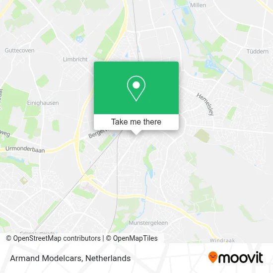 Armand Modelcars map