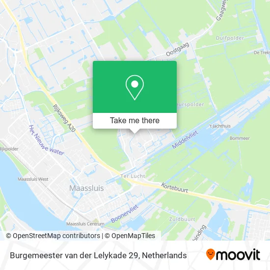 Burgemeester van der Lelykade 29 Karte