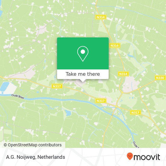 A.G. Noijweg, 6997 AL Hoog-Keppel map