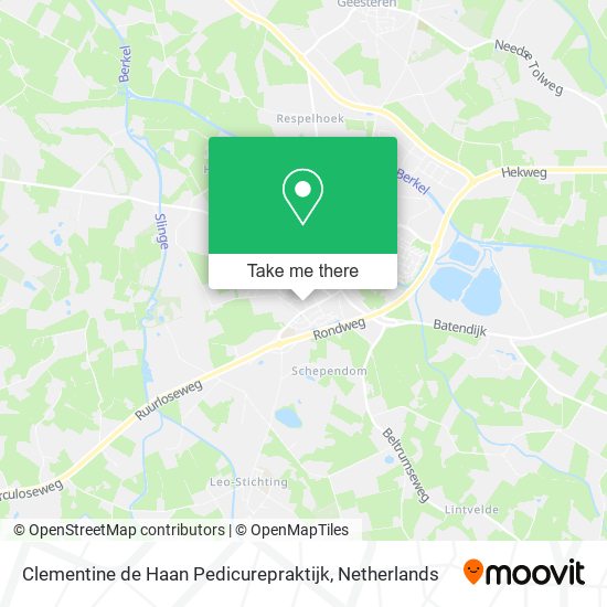 Clementine de Haan Pedicurepraktijk map