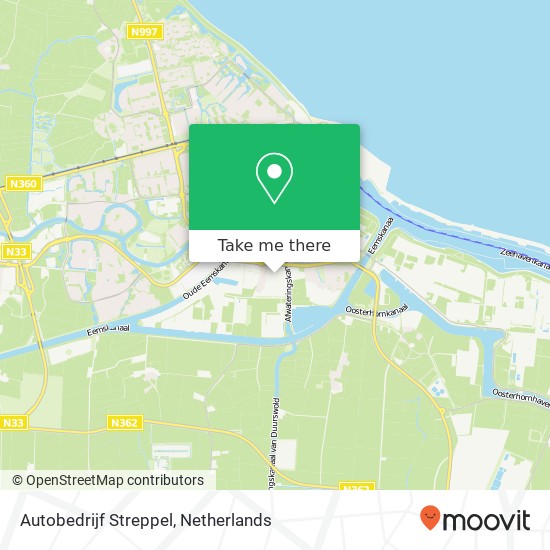 Autobedrijf Streppel, Rondeboslaan 5 map