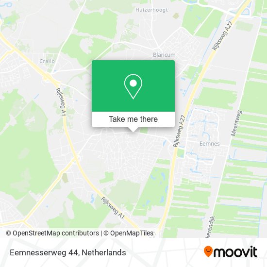 Eemnesserweg 44 map