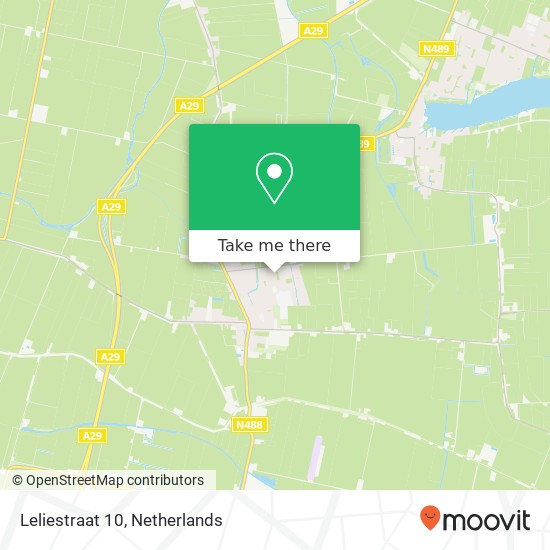 Leliestraat 10, 3286 VP Klaaswaal map