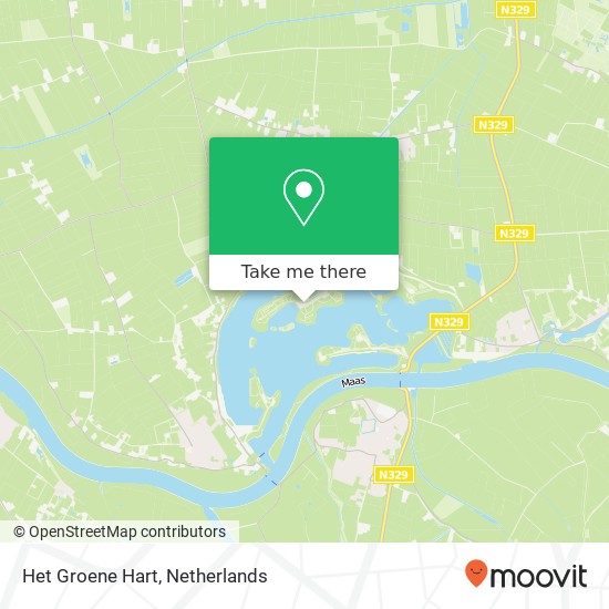 Het Groene Hart map