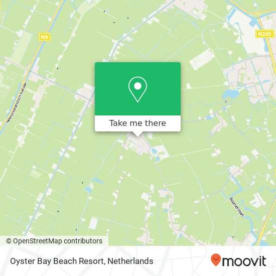 Oyster Bay Beach Resort, Dorpsstraat map