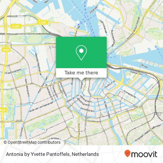 Antonia by Yvette Pantoffels, Singel map