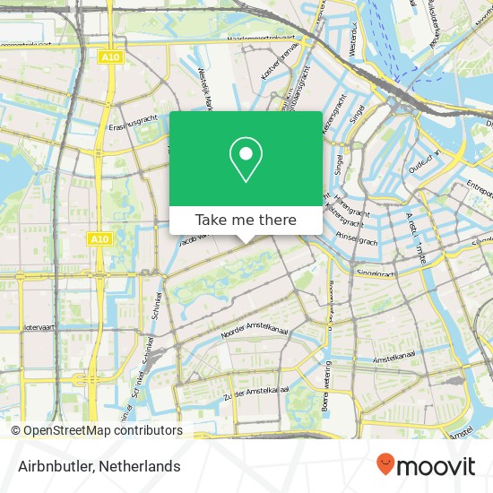 Airbnbutler map