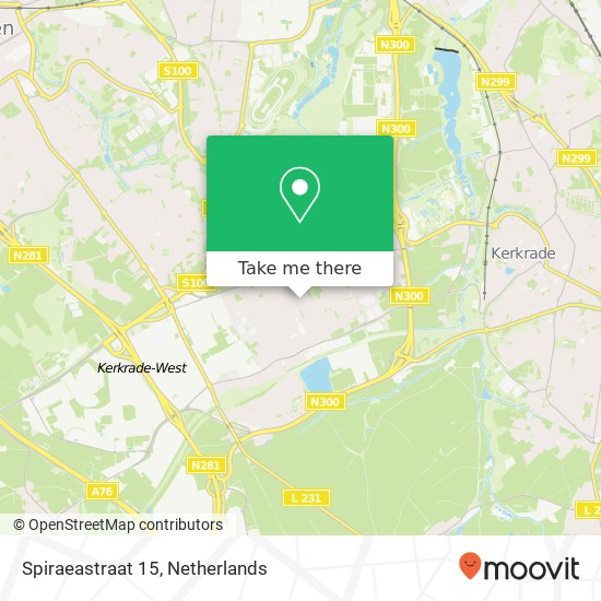 Spiraeastraat 15, 6466 SN Spekholzerheide map