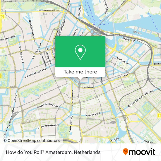 How do You Roll? Amsterdam map