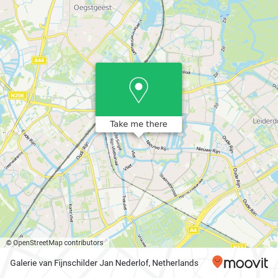 Galerie van Fijnschilder Jan Nederlof map