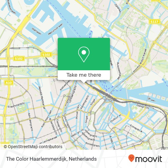 The Color Haarlemmerdijk map