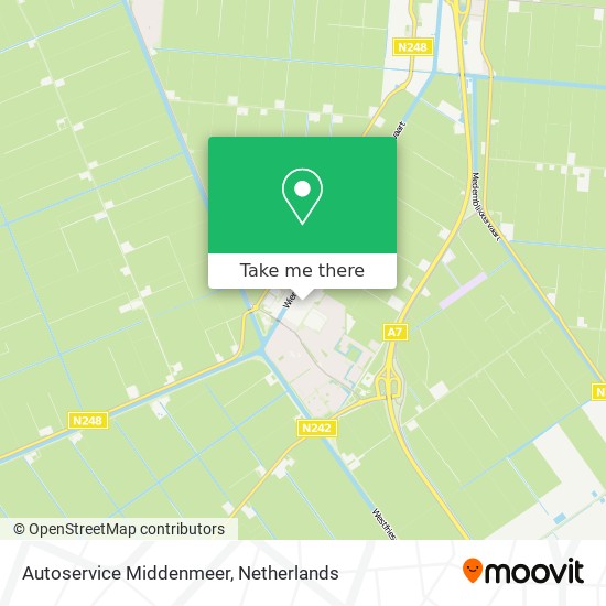 Autoservice Middenmeer map