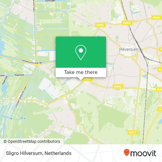 Sligro Hilversum, Franciscusweg 291 Karte