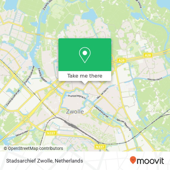 Stadsarchief Zwolle Karte
