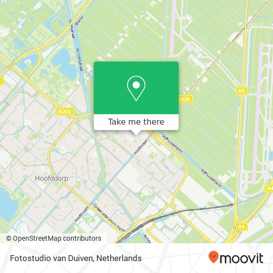 Fotostudio van Duiven, Wijkermeerstraat 28G map