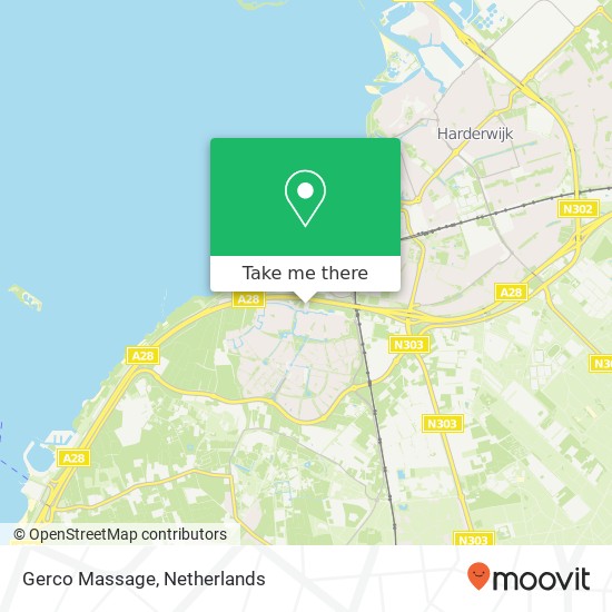 Gerco Massage, Drielandendreef 34 map