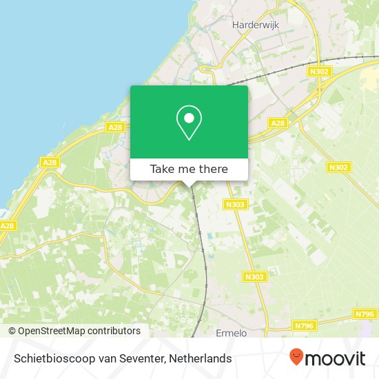 Schietbioscoop van Seventer, Kolbaanweg 5 map