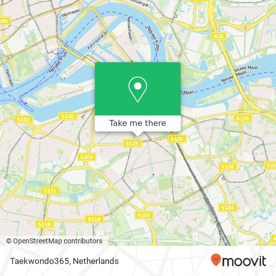 Taekwondo365, Adriaen Nimantsstraat 40 map