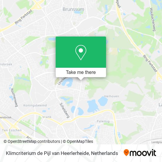 Klimcriterium de Pijl van Heerlerheide map